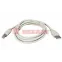 Кабель USB B - USB A, 1.8м., серый