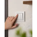 Выключатель Минск 3-клавишный СП 10А белый