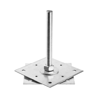 Лифт регулировочный 50х50х5.0мм со шпилькой М16 Н-150мм