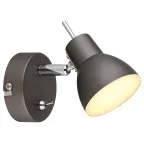                  Светильник настенно-потолочный спот 6158-701 светодиодный GR LED 1х 4 Вт 3200К поворотный с выключателем
               
