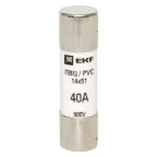 Вставка плавкая цилиндрическая ПВЦ 14х51 40А