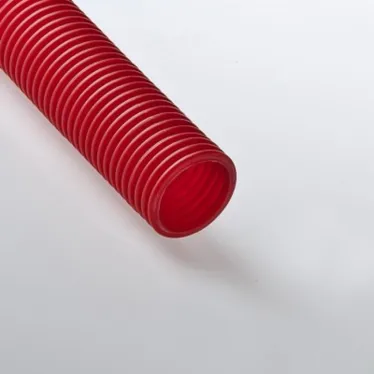 Труба гофрированная 50мм ПНД красная для металлопластиковых труб