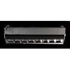 Светильник светодиодный трековый на шинопровод ДПО-20Вт 3000К 1540Лм 60° черный 270мм IP40 Jazzway