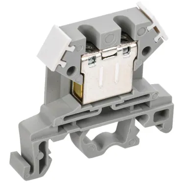 Клемма ЗНИ-6 мм.кв. серый