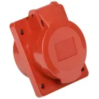 Розетка 415 скрытая с заземлением 3Р+РЕ+N 16А 380В IP44