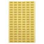 Наклейка 220В 10х15мм (1шт)