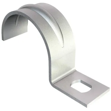 Скоба крепежная металлическая однолапковая 20мм