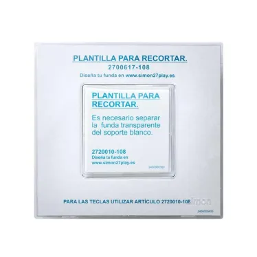 Клавиша сменная для 27101-, 27133-, 27201-, 27211-, 27251-, 27659-62 (65), S27Pl, прозрачный