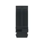 Держатель с защелкой д.25мм черный