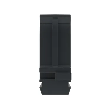 Держатель с защелкой д.25мм черный