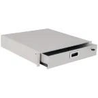 Ящик выдвижной 19д 2U 460мм серая by ZPAS