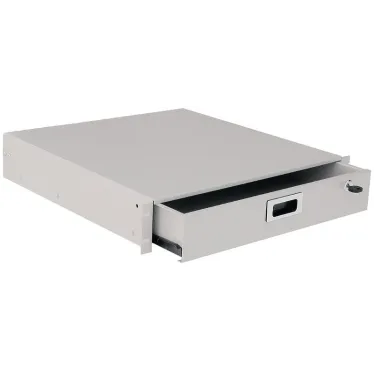 Ящик выдвижной 19д 2U 460мм серая by ZPAS