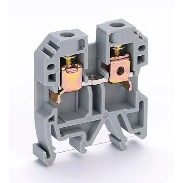 Зажим наборный 50А 6 мм.кв ЗН-101 серый