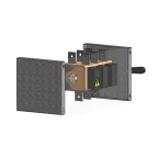 Экран для кожуха рубильника для ВРУ Unit шириной 450мм  PROxima