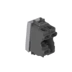 Avanti Выключатель модульный Закаленная сталь 1 модуль