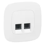 Valena IN MATIC Розетка телефонная RJ11 двойная