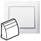 Galea Life Лицевая панель для заглушки белый