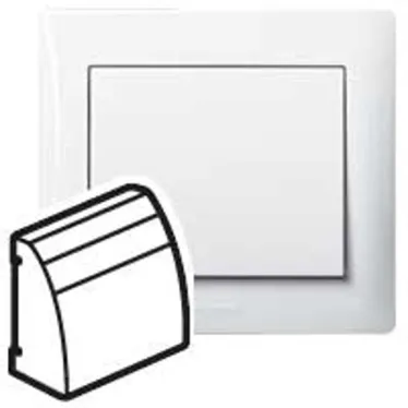 Galea Life Лицевая панель для заглушки белый