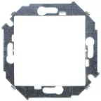 15 Выключатель проходной с 3-х мест (перекрёстный) 16А 250В винтовой зажим белый