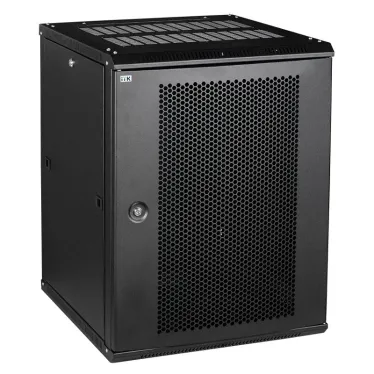 Шкаф LINEA W 6U 600x450 мм дверь перфорированная RAL9005