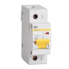 Выключатель автоматический однополюсный 20А D ВА47-100 10кА