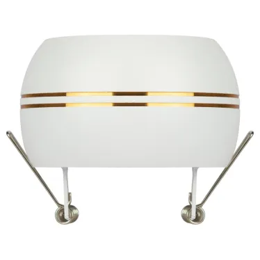 Светильник встраиваемый KL81 WH/GD алюминиевый GX53 белый/хром (40/960)