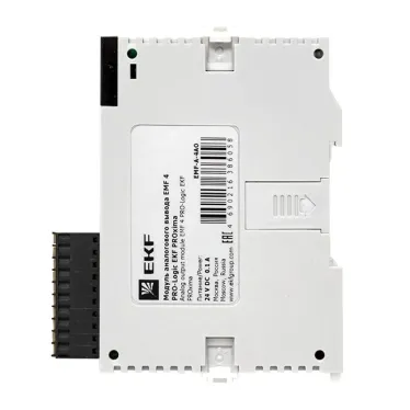 Модуль аналогового вывода EMF 4 PRO-Logic PROxima