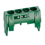 Клеммная колодка IP 2X - земля - зеленая - 8X1,5-16 мм? - длина 75 мм