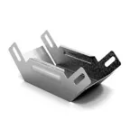 Угловой соединитель внутренний к лотку 300х50, толщина 1,0 мм, Сендзимир цинк