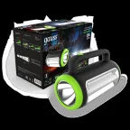 Фонарь светодиодный прожекторный 8 Вт 500 лм Черный IP3X аккумуляторный Lead acid 1500мАч диммируемый GFL Gauss