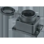 Розетка Navigator 61 370 NCA-BLR1-01-16A-E-IP44-BL настенная с заземлением черная каучук