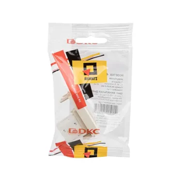 Компьютерная розетка ''Ванильная дымка'' ''Avanti'' RJ-45 модульная, кат. 6, 1 мод