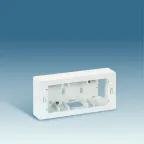 Коробка для наружного монтажа накладки 27721-35, 250х118х53мм, белый