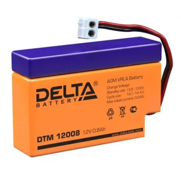 Аккумулятор DTM 12В 0.8Ач