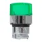 Механизм переключателя исполнительный ХB4 зеленый на 2 положения возвратный без фиксации с подсветкой с короткой ручкой PROxima
