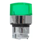 Механизм переключателя исполнительный ХB4 зеленый на 2 положения возвратный без фиксации с подсветкой с короткой ручкой PROxima