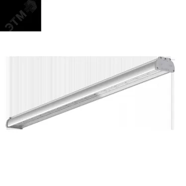 Cветильник cветодиодный промышленный Айрон 2.0 44Вт 5000К 1475*109*66мм IP67 с акриловым рас. димм. по DALI | V1-IA-70155-03D00-6704450 | VARTON