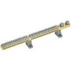 Шина N ноль'' на двух угловых изоляторах 200А Ш НИ-10х18-60-L2-С ''