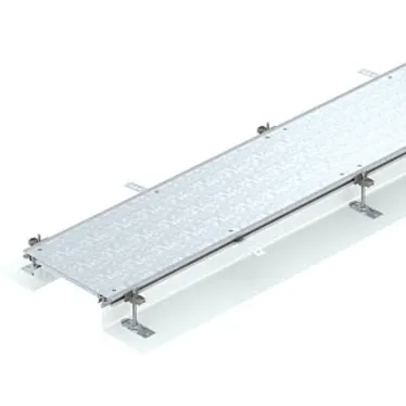 Секция кабельного канала OKA-G глухая 2400x300x140 мм (сталь)