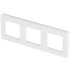 Рамка 3 поста INSPIRIA белая