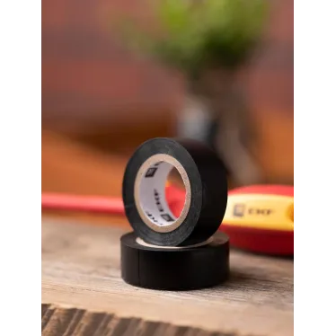 Изолента ПВХ 15мм 5м черный серии SafeFlex Auto