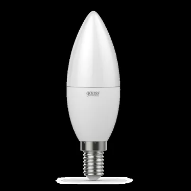 Лампа светодиодная LED 12 Вт 880 лм 3000К свеча теплый E14 AC 220В Elementary Gauss