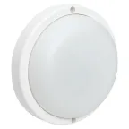 Светильник светодиодный ДПО-12Вт 960 лм 4000K IP65 ЖКХ круг с оптико-акустическим датчиком движения Luma