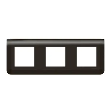 Рамка Mosaic 3X2 модуля - матовая черная