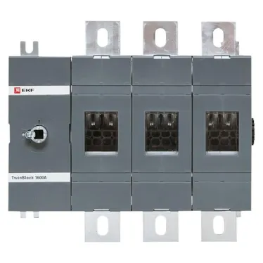 Рубильник 1600A 3P без рукоятки управления TwinBlock