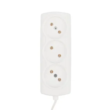 Удлинитель PROconnect STANDARD 3 гнезда, 3 м, 2х0.75 мм , б/з, белый