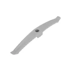 Держатель кабеля для прямого монтажа двухсторонний серый, 240 мм (20 шт/уп)