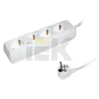 Удлинитель бытовой 4х3м с заземлением 16А У04