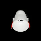 Рамка для модульного светильника FLEX 50 04 круглая встраиваемая утопленная 95х70мм RAL9010 | V1-R0-00435-10008-2000000 | VARTON