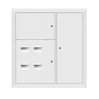 Щит этажный 4 кв. RAL9003 (1000х950х160) PROxima